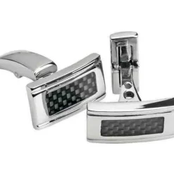 Rochet Boutons de manchette M533181 - Boutons de manchette Mercury Bicolore | Homme Boutons De Manchette