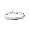 Maison de la Bijouterie Bracelet Homme argent chainage figaro 1-1 8mm 53Z00VYZ | Homme Bracelet