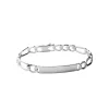 Maison de la Bijouterie Bracelet Homme argent chainage figaro 1-3 7mm 53300WYZ | Homme Bracelet