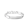 Maison de la Bijouterie Bracelet Homme argent chainage figaro 1-2 9mm 53Y00UYY | Homme Bracelet
