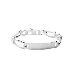 Maison de la Bijouterie Bracelet Homme argent chainage figaro 1-2 9mm 53Y00UYY | Homme Bracelet
