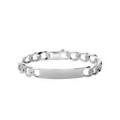 Maison de la Bijouterie Bracelet Homme argent chainage figaro 53300UYY Argent | Homme Bracelet