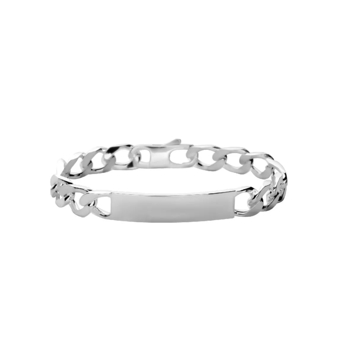 Maison de la Bijouterie Bracelet Homme argent chainage figaro 53300UYY Argent | Homme Bracelet