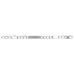 Maison de la Bijouterie Bracelet Homme argent chainage figaro 53300UYY Argent | Homme Bracelet