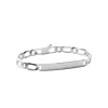 Maison de la Bijouterie Bracelet Homme argent chainage figaro 1-1 6mm 56Z006Y0 | Homme Bracelet
