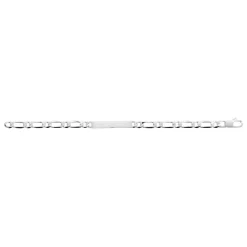 Maison de la Bijouterie Bracelet Homme argent chainage figaro 1-1 6mm 56Z006Y0 | Homme Bracelet