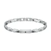 Sector Bijoux Bracelet Homme argenté en acier | Homme Bracelet