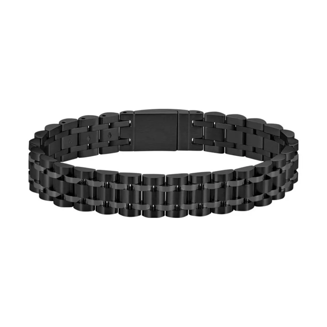Boss Bijoux Bracelet Homme Owan - 1580646 Acier Noir | Homme Bracelet
