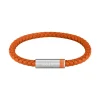 Boss Bijoux Bracelet Homme Ares Single - 1580625 Cuir, Acier Orange | Homme Bracelet