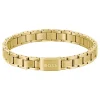 Boss Bijoux Bracelet Homme Metal Links Essential - 1580711 Acier Doré | Homme Bracelet
