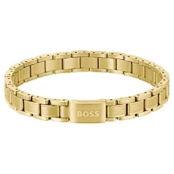 Boss Bijoux Bracelet Homme Metal Links Essential - 1580711 Acier Doré | Homme Bracelet