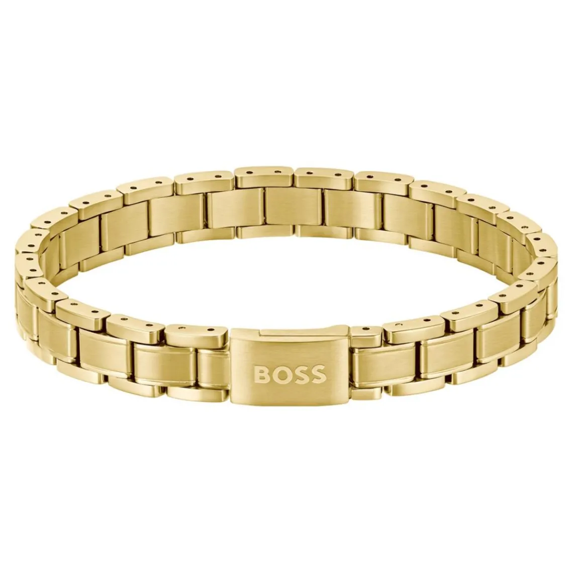 Boss Bijoux Bracelet Homme Metal Links Essential - 1580711 Acier Doré | Homme Bracelet