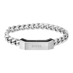 Boss Bijoux Bracelet Homme Carter 1580314M - Acier Argent | Homme Bracelet