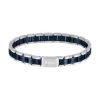 Boss Bijoux Bracelet Homme Metal Links Essentials - 1580664 Acier Bleu | Homme Bracelet