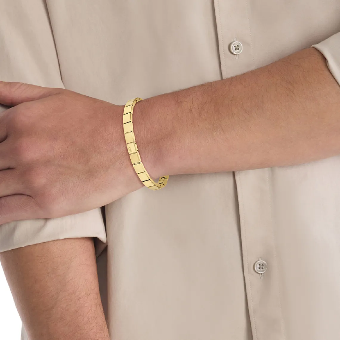 Calvin Klein Bijoux Bracelet Homme - 35000489 Acier doré | Homme Bracelet