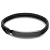 Calvin Klein Bijoux Bracelet Homme - 35000406 Cuir, Acier Noir | Homme Bracelet