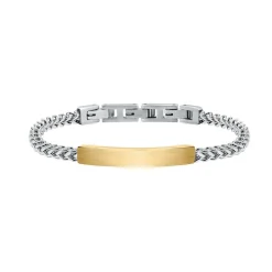 Sector Bijoux Bracelet Homme en acier bicolore | Homme Bracelet