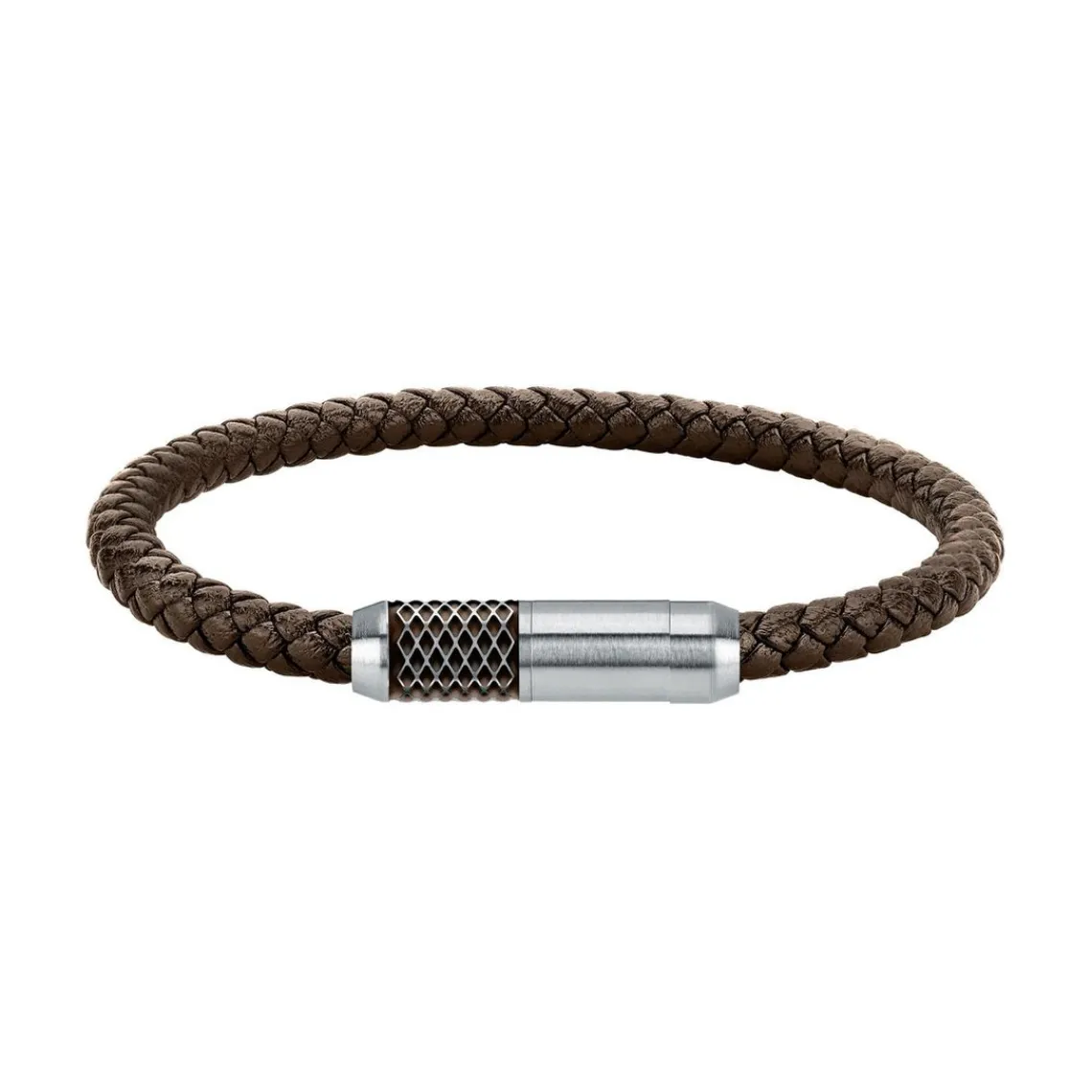 Sector Bijoux Bracelet Homme en cuir tressé marron | Homme Bracelet