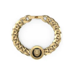 Guess Bijoux Bracelet Homme - JUMB01314JWYGBK LION KING Acier doré | Homme Bracelet