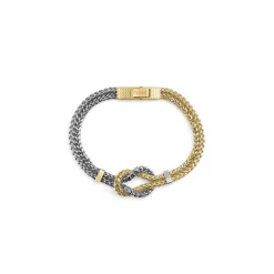 Guess Bijoux Bracelet Homme Sailor Knot JUMB05027JWYGST Acier Doré | Homme Bracelet