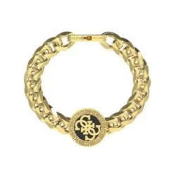 Guess Bijoux Bracelet Homme - JUMB02114JWYGBK 4G ICON Acier doré | Homme Bracelet