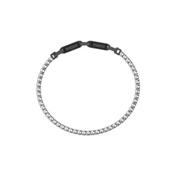 Guess Bijoux Bracelet Homme JUMB03237JWBK - Acier Transparent | Homme Bracelet
