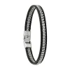 Jourdan Bracelet Homme JH160016B - PIO - Acier noir | Homme Bracelet