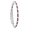 Jourdan Bracelet Homme JH150027B - DIXON - Cuir blanc | Homme Bracelet