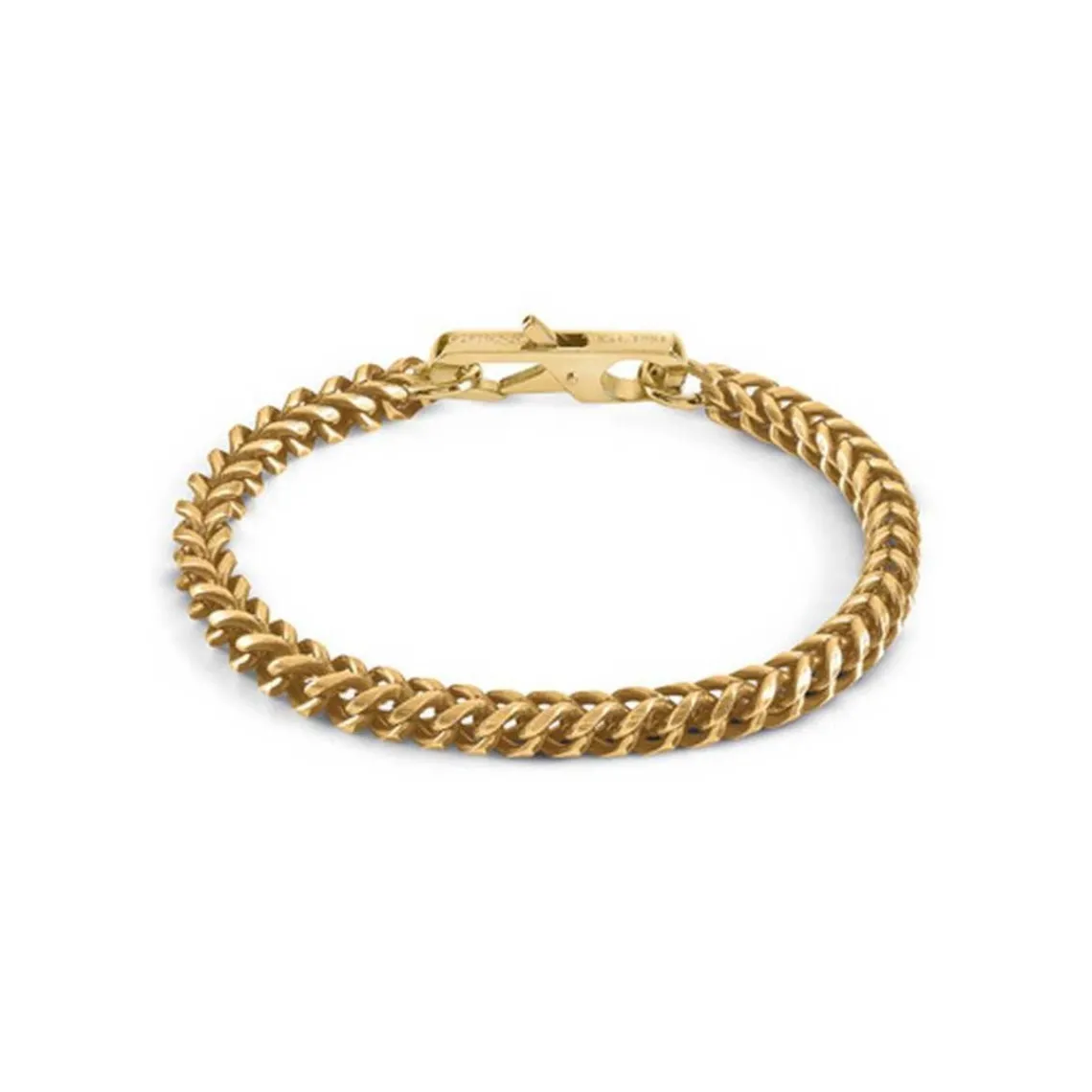 Guess Bijoux Bracelet Homme JUMB01338JWYG My Chain Acier Doré | Homme Bracelet