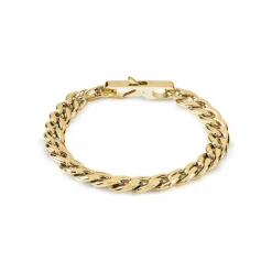 Guess Bijoux Bracelet Homme JUMB01334JWYG My Chain Acier Doré | Homme Bracelet