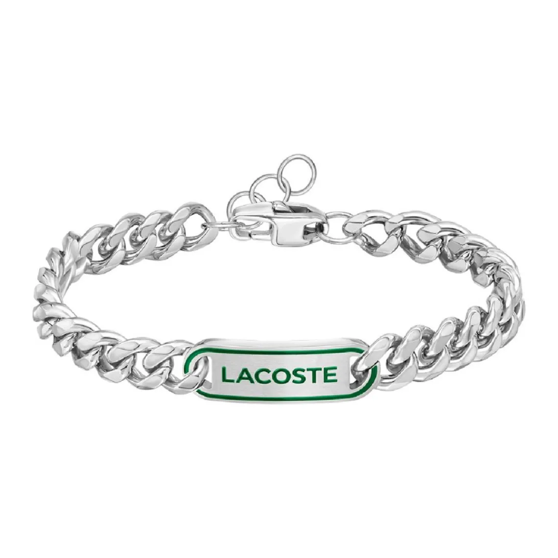 Lacoste Bracelet Homme District 2040224 - Acier Argent | Homme Bracelet