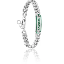 Lacoste Bracelet Homme District 2040224 - Acier Argent | Homme Bracelet