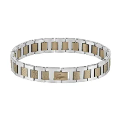 Lacoste Bracelet Homme Metropole - 2040419 Acier Beige | Homme Bracelet