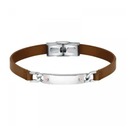 Morellato Bijoux Bracelet Homme Morellato - SQH45 MOODY Cuir Marron | Homme Bracelet