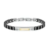 Morellato Bijoux Bracelet Homme SATM11 - Acier Noir | Homme Bracelet