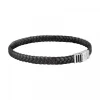 Morellato Bijoux Bracelet Homme Morellato - SQH47 MOODY Cuir Noir | Homme Bracelet