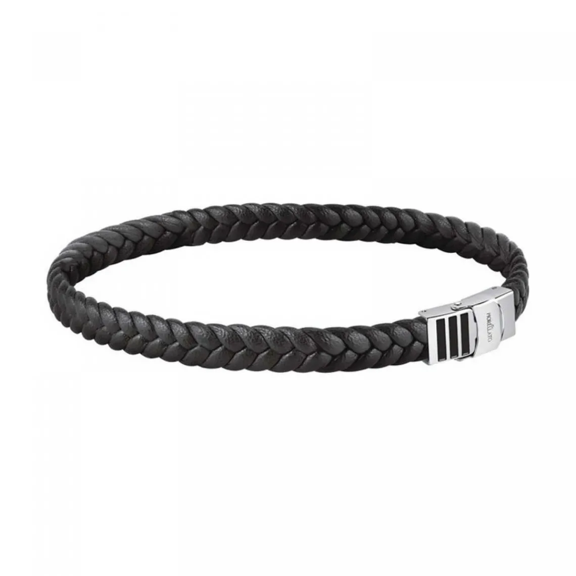 Morellato Bijoux Bracelet Homme Morellato - SQH47 MOODY Cuir Noir | Homme Bracelet