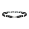 Morellato Bijoux Bracelet Homme SATM13 - Acier Noir | Homme Bracelet