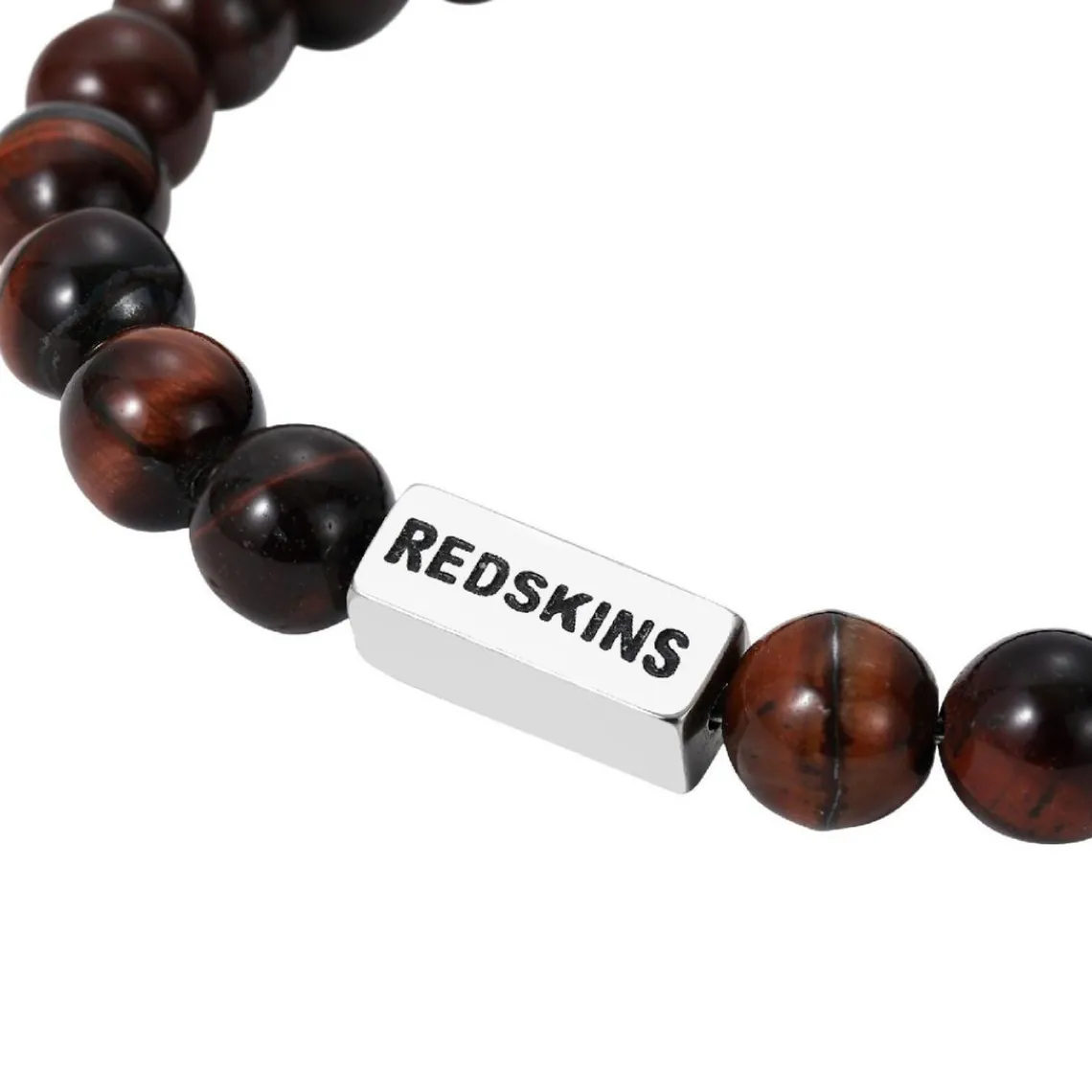 Redskins Bracelet Homme Bijoux Red Tiger - 285700 Pierre Marron | Homme Bracelet
