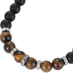 Redskins Bracelet Homme Bijoux - 285810 Pierre Marron | Homme Bracelet