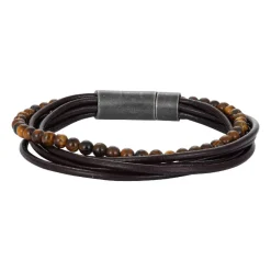 Redskins Bracelet Homme Bijoux - 285821 Cuir Marron | Homme Bracelet