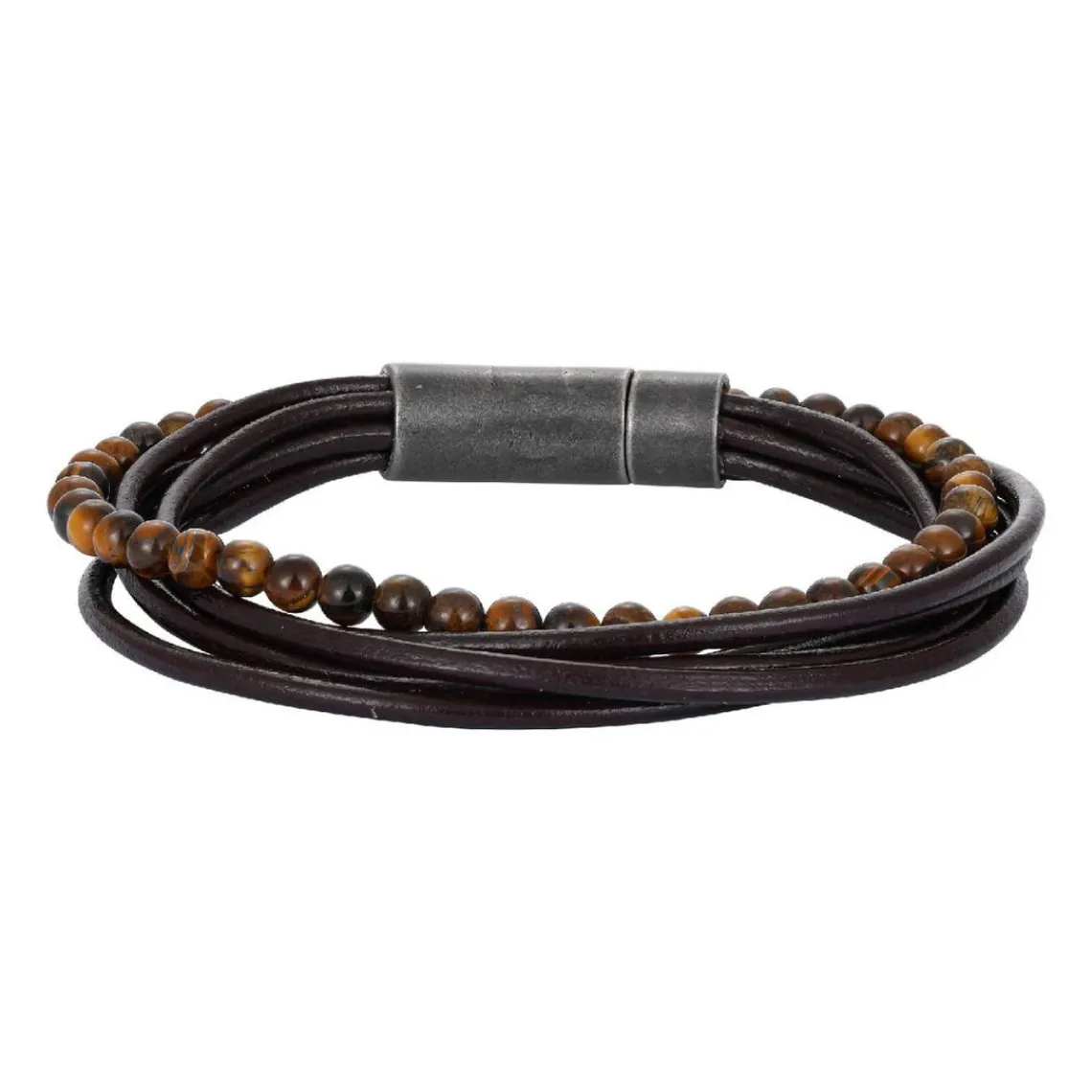 Redskins Bracelet Homme Bijoux - 285821 Cuir Marron | Homme Bracelet