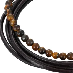 Redskins Bracelet Homme Bijoux - 285821 Cuir Marron | Homme Bracelet