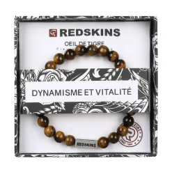 Redskins Bracelet Homme Bijoux - 285708 Pierre - Marron | Homme Bracelet