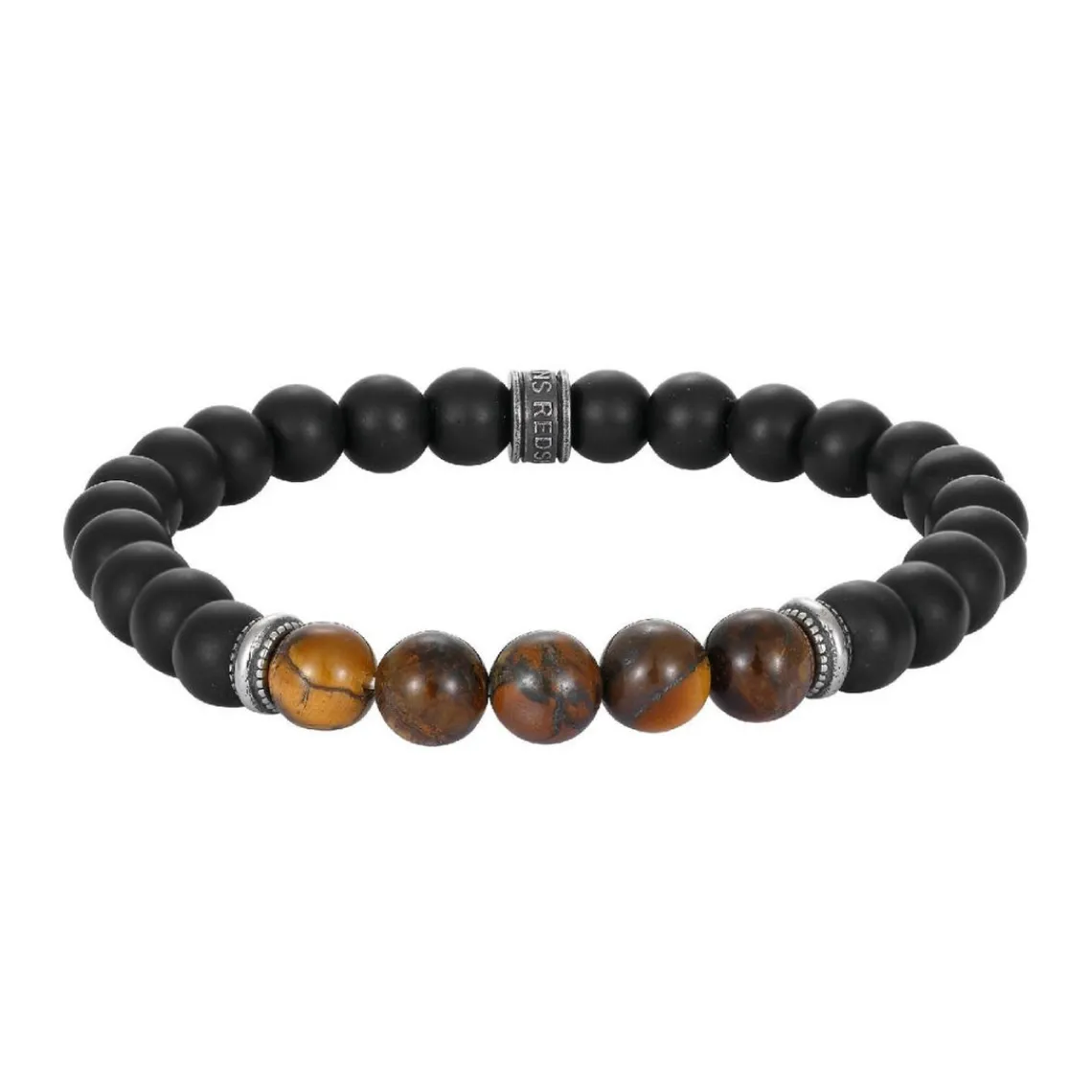 Redskins Bracelet Homme Bijoux - 285816 Pierre Noir | Homme Bracelet