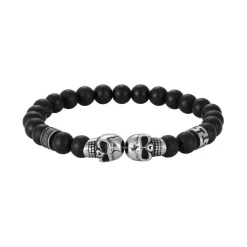 Redskins Bracelet Homme Bijoux - 285761 Acier Noir | Homme Bracelet