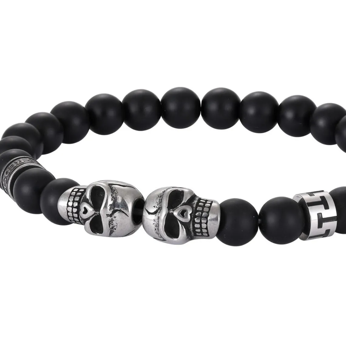 Redskins Bracelet Homme Bijoux - 285761 Acier Noir | Homme Bracelet
