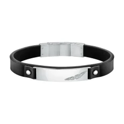 Sector Bijoux Bracelet Homme SZV80 - Cuir Noir | Homme Bracelet