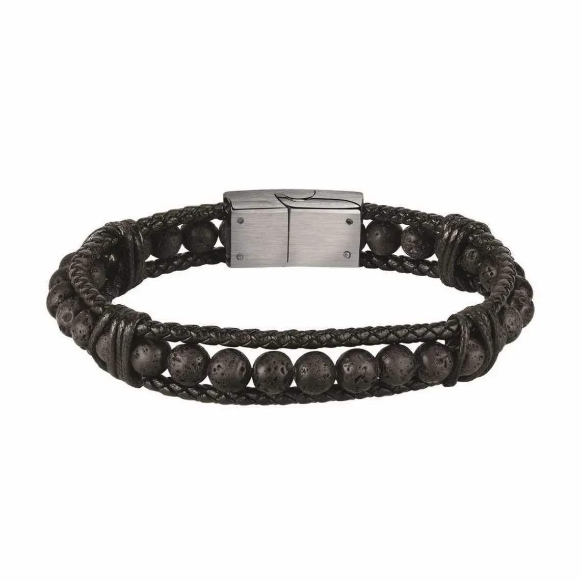 Sector Bijoux Bracelet Homme - SZV97 BANDY Cuir Noir | Homme Bracelet