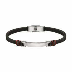 Sector Bijoux Bracelet Homme - SZV93 BANDY Cuir Noir | Homme Bracelet
